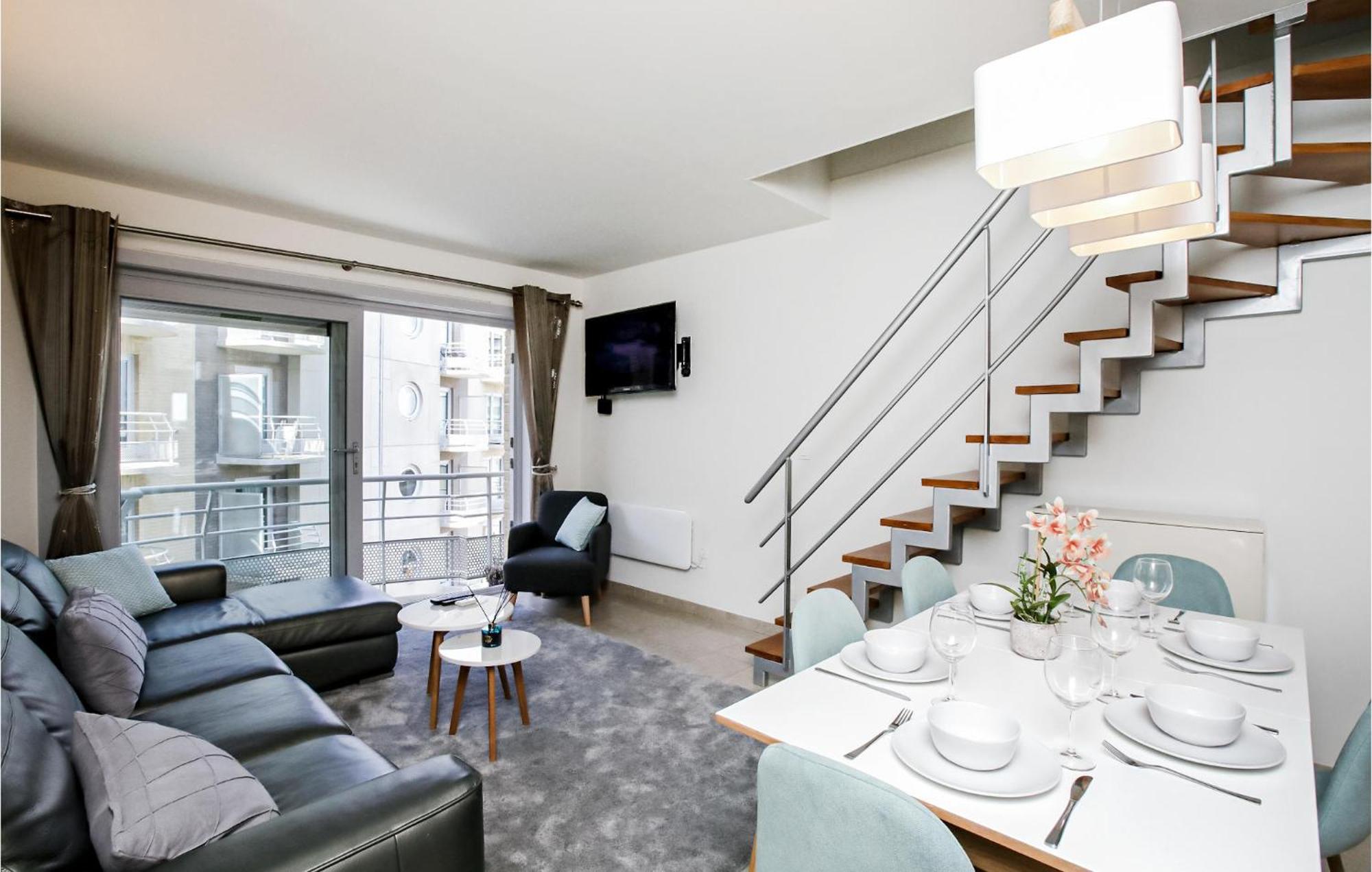 Апартаменты Residentie Zeezicht Остенде Экстерьер фото