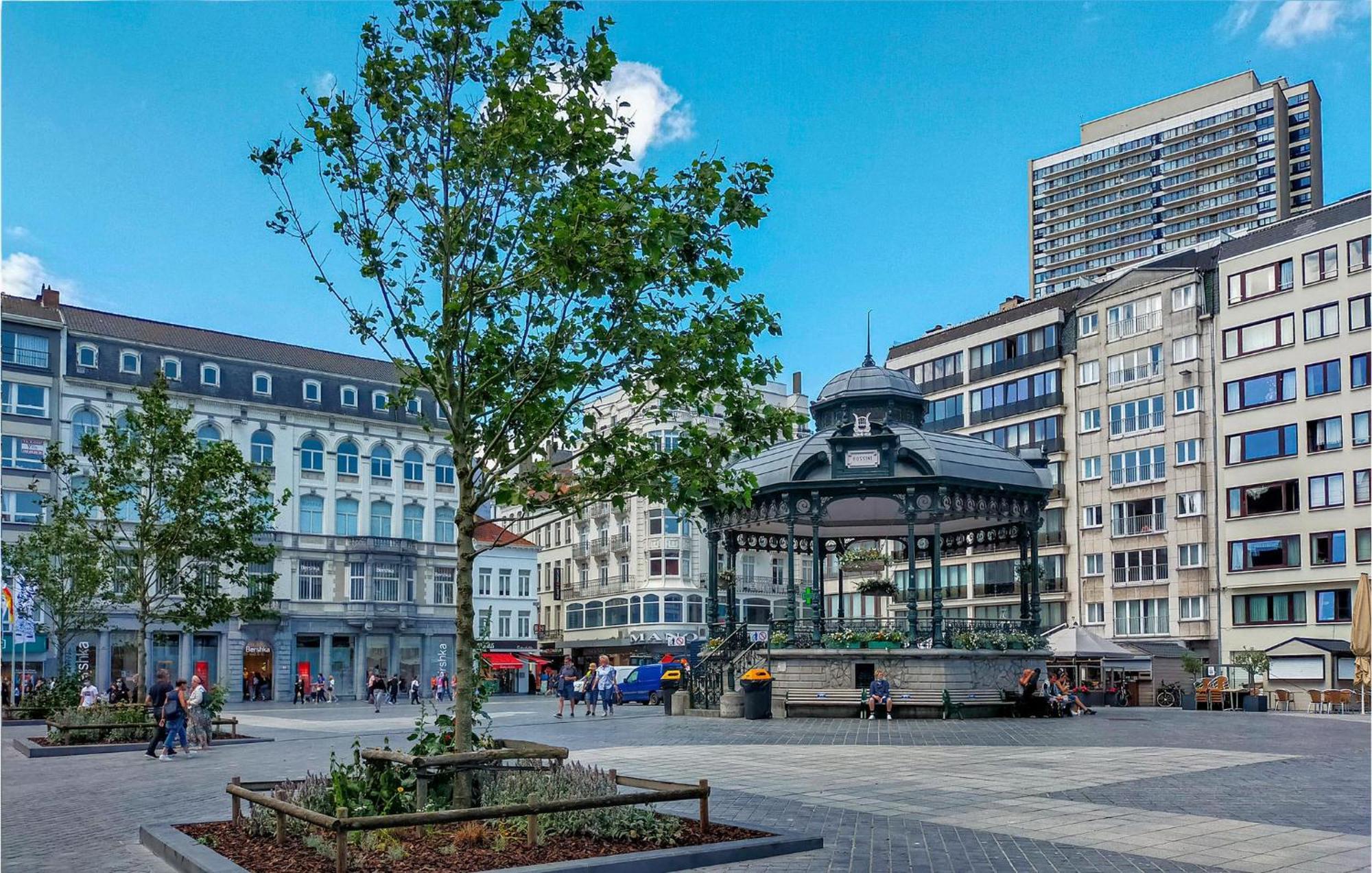 Апартаменты Residentie Zeezicht Остенде Экстерьер фото
